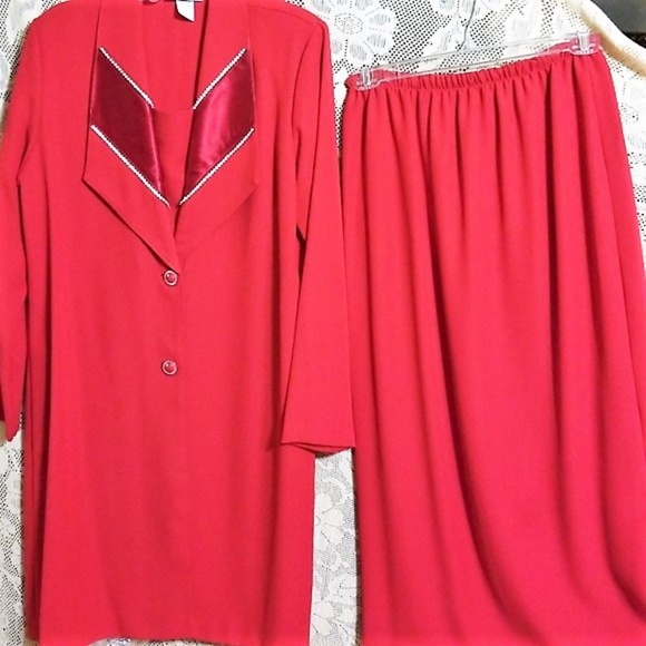 2-pc skirt set Valentine's Large - Picture 2 of 4